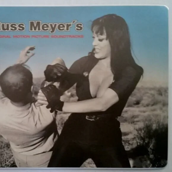 RUSS MEYER Mousepad Kitsch Busty Cheesecake Movie Promo B-Movie Tura Satana